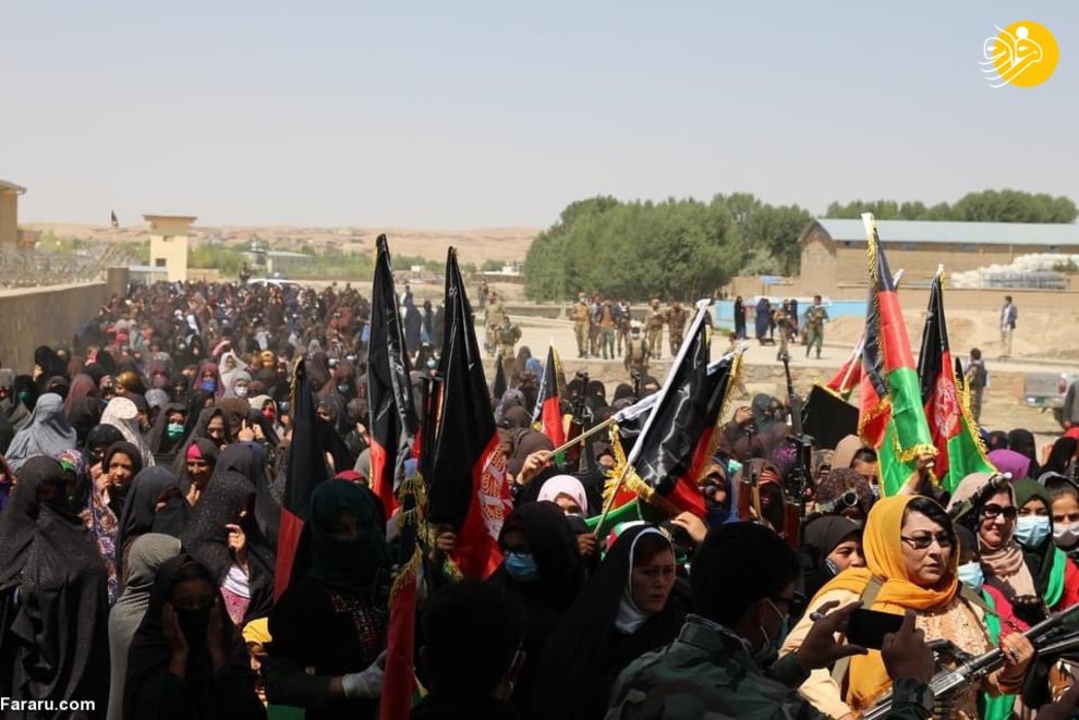 عکس/ زنان افغان مسلح شدند