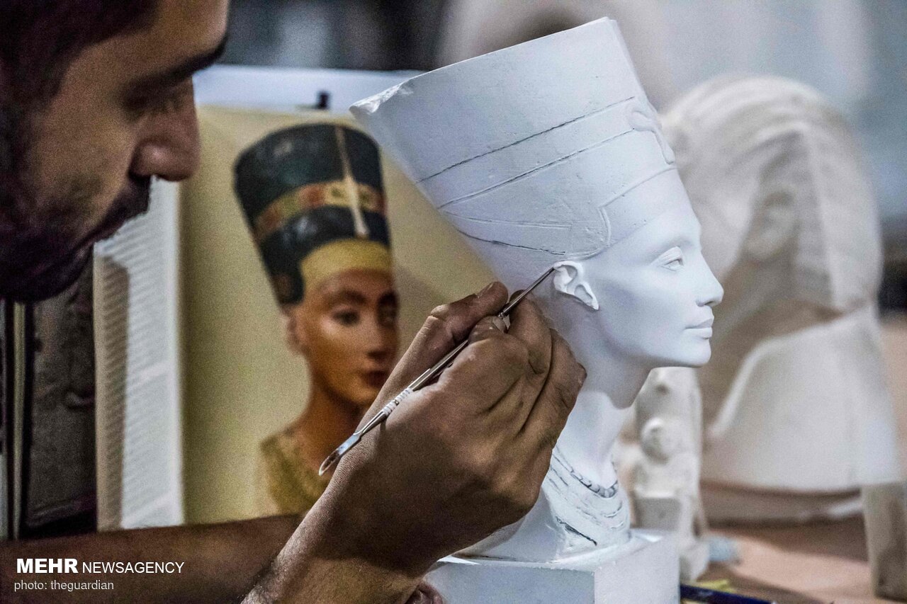 ساخت مجسمه فراعنه در مصر برای رقابت با چین
