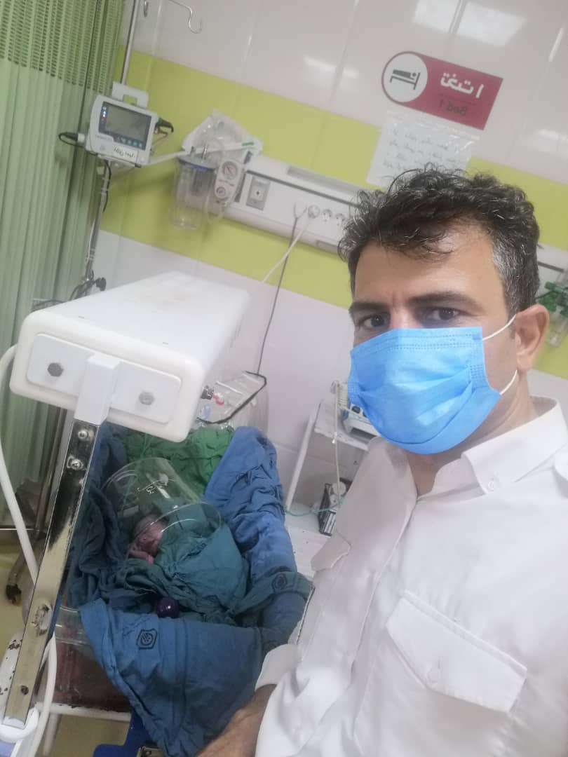 تولد نوزاد عجول در برخوار