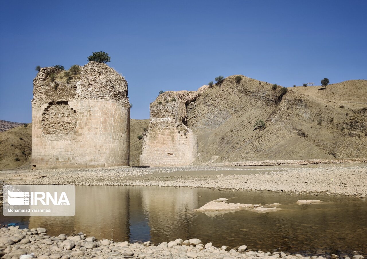 عکس/ خشکسالی در رودخانه کشکان