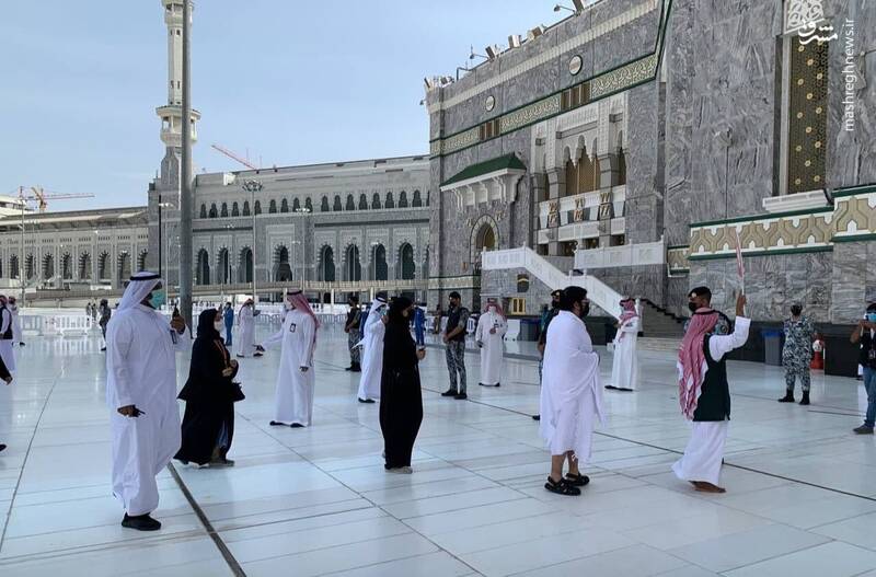 عکس/ آغاز مراسم محدود حج