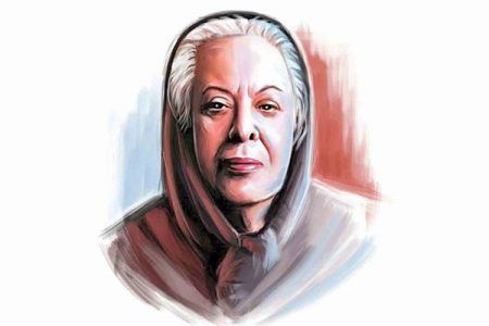 سیمین دانشور اولین زن نویسنده ایران 