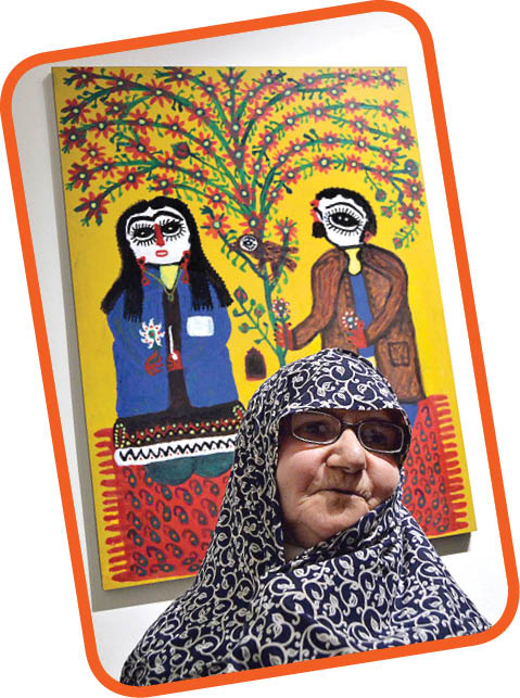 نقاش خودآموخته 84 ساله!