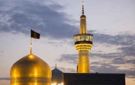 مشهدالرضا سوگوار شهادت پنجمین گوهر آسمان ولایت و امامت