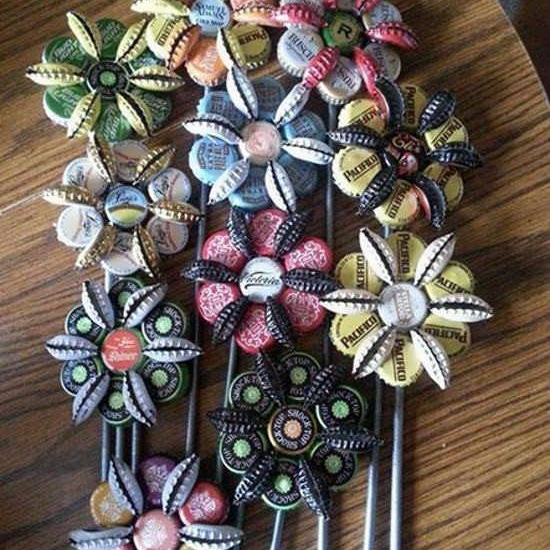 کاردستی جالب با سر نوشابه فلزی