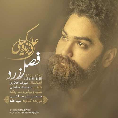 آهنگ زیبا از علی زند وکیلی بنام فصل زرد