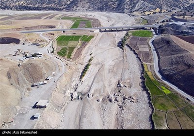 خشک‌شدن رودخانه کشکان لرستان