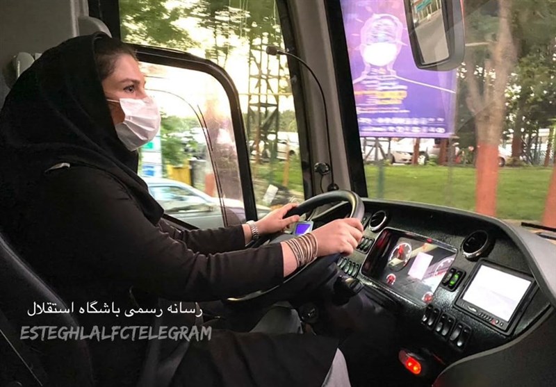 یک خانم، استقلالی‌ها را به مقصد می‌رساند