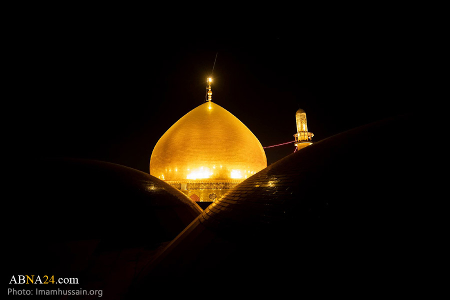 حال و هوای حرم مطهر امام حسین(ع) در شهر کربلای معلی