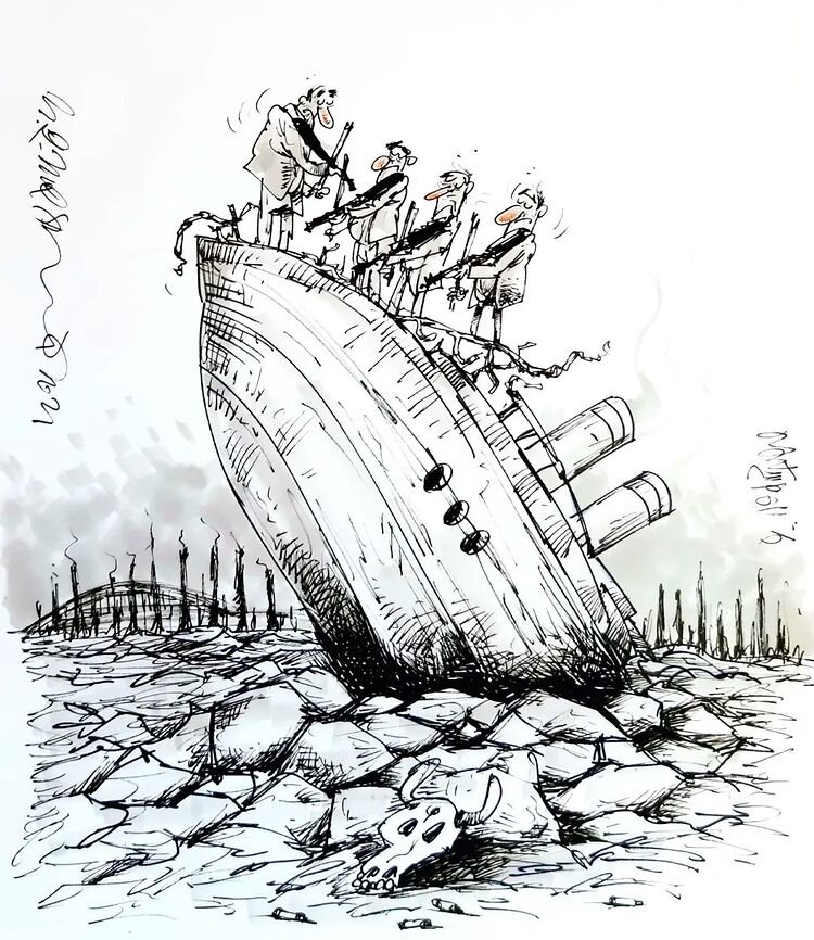 کاریکاتور/ نسخه جدید لب کارون!