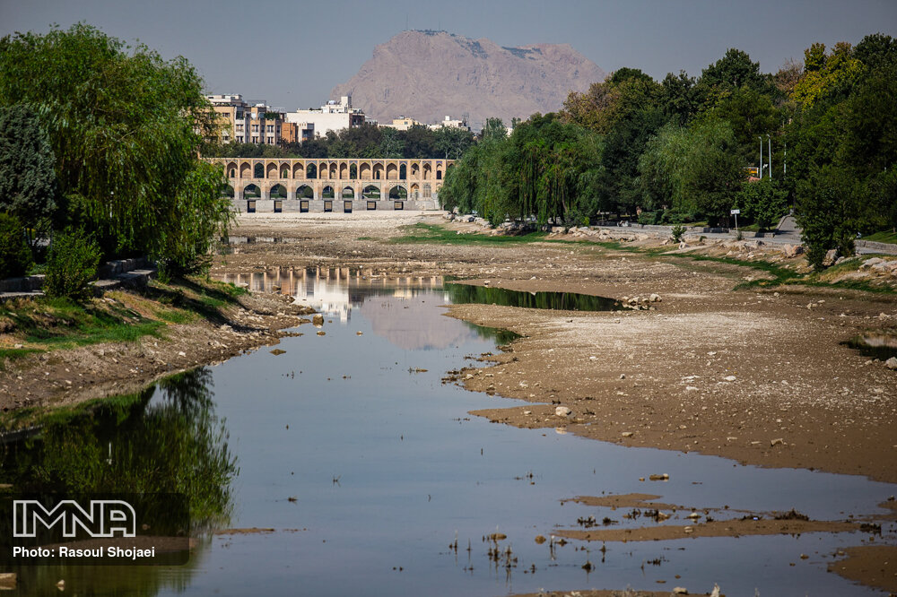 عکس/ زاینده رودی که دیگر نیست