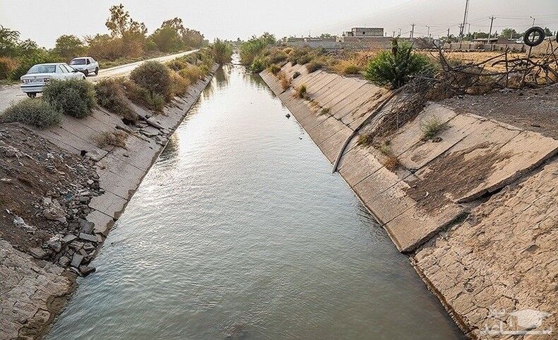 آب مزارع کشاورزی روستاهای پاییندست شادگان رهاسازی شد