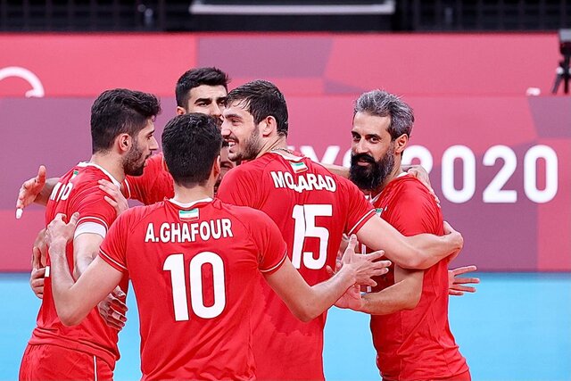 المپیک ۲۰۲۰ توکیو؛ پیروزی یک طرفه والیبال ایران مقابل ونزوئلا