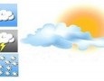 آسمان نیمه ابری و هوای گرم در مازندران