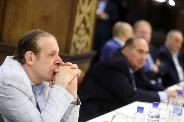 عکس/ نشست تجار و بازرگانان ایرانی و سوری با قالیباف