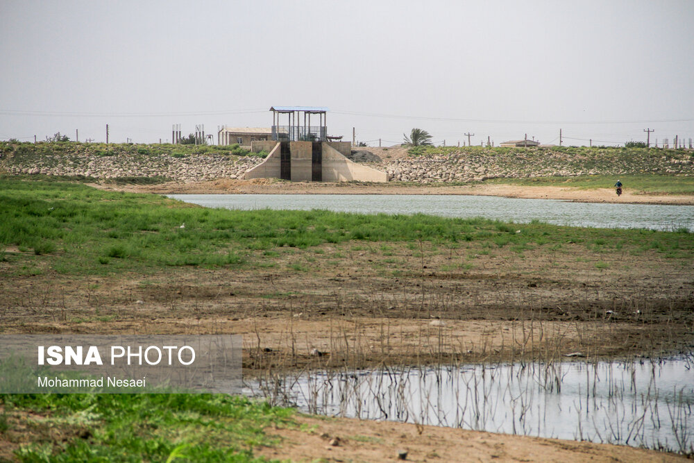 عکس/ صفر شدن ذخیره آب سدهای گلستان