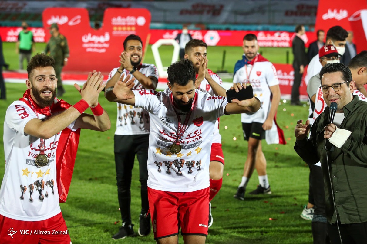 عکس/ جشن قهرمانی پرسپولیس در لیگ برتر