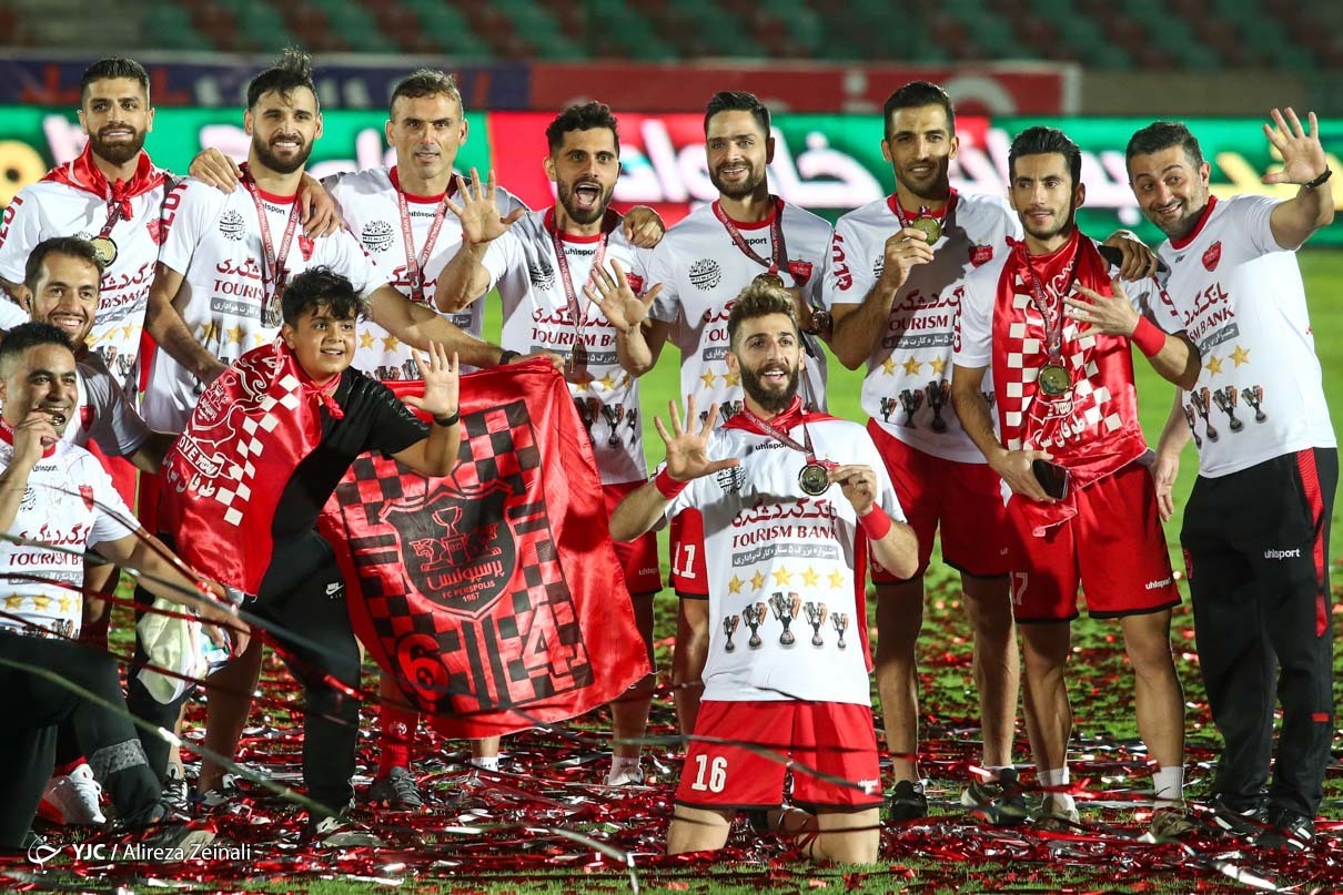 عکس/ جشن قهرمانی پرسپولیس در لیگ برتر