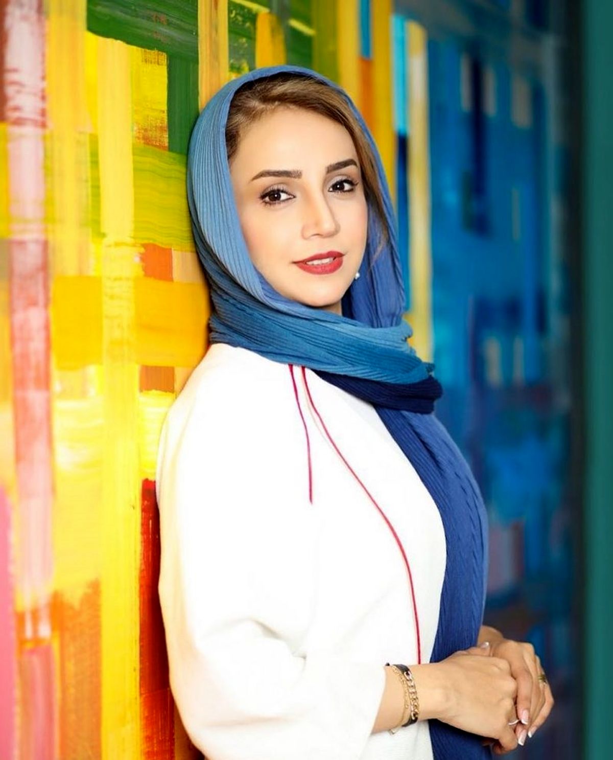 چهره ها/ گریم جدید شبنم قلی خانی 