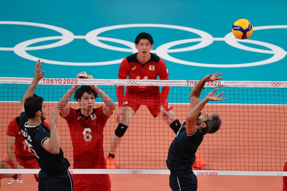 عکس/ شکست بلندقامتان مقابل میزبان المپیک توکیو