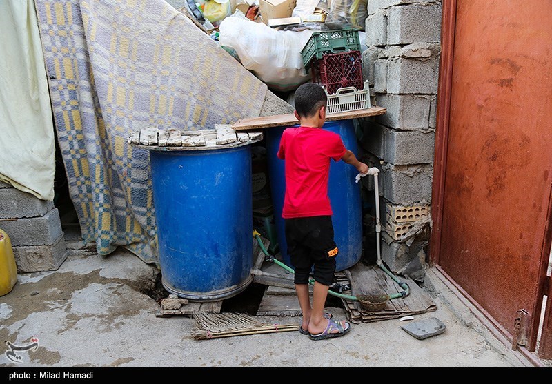 عکس/ بی آبی در شهرک طالقانی ماهشهر 