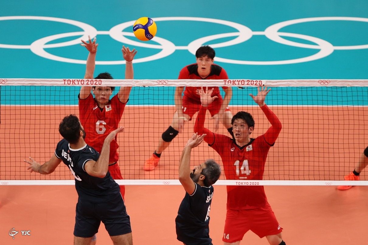 عکس/ شکست بلندقامتان مقابل میزبان المپیک توکیو