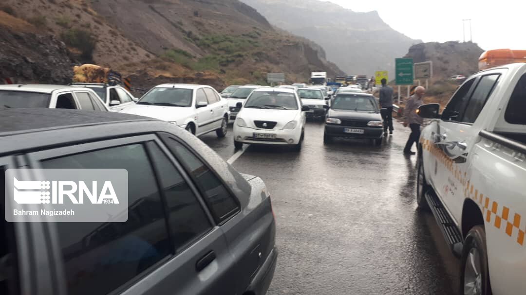 سیلاب و بسته شدن جاده اردبیل-سرچم
