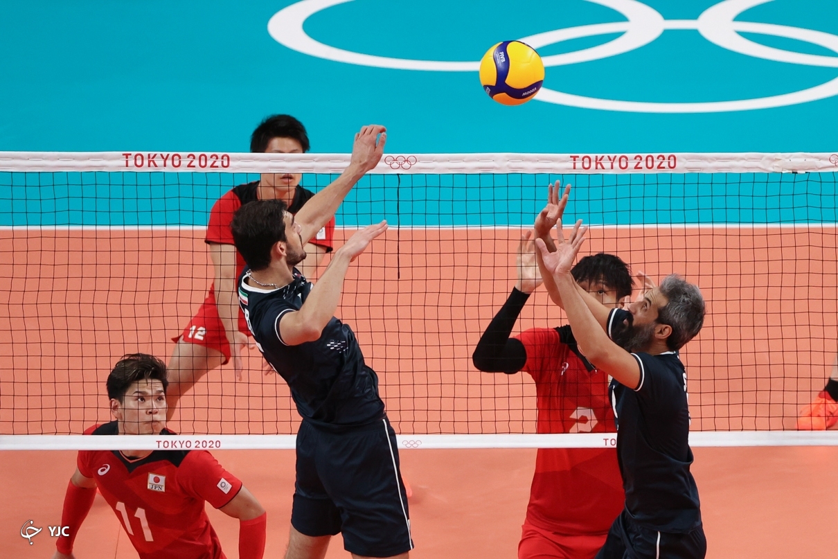 عکس/ شکست بلندقامتان مقابل میزبان المپیک توکیو