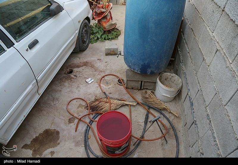 عکس/ بی آبی در شهرک طالقانی ماهشهر 