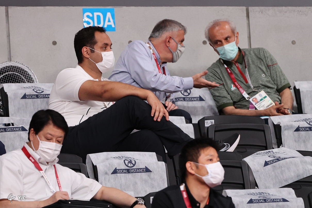 عکس/ شکست بلندقامتان مقابل میزبان المپیک توکیو