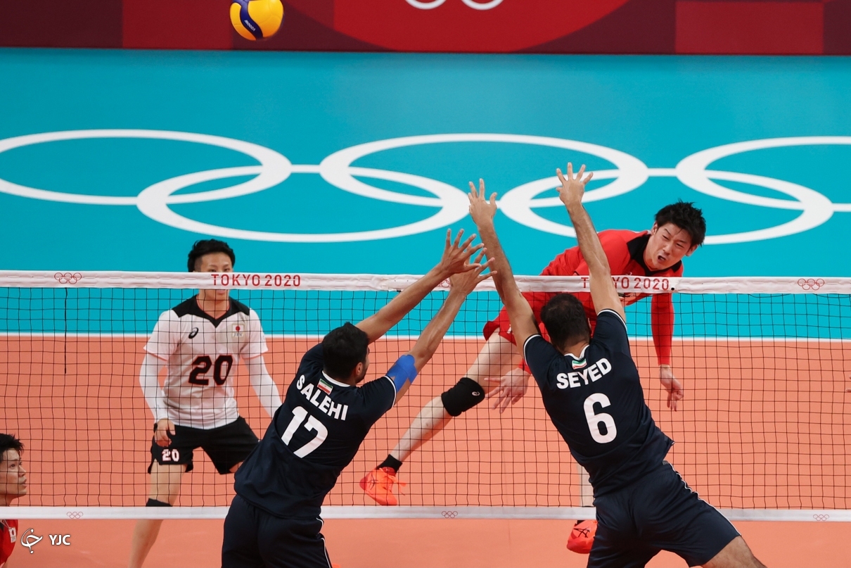 عکس/ شکست بلندقامتان مقابل میزبان المپیک توکیو