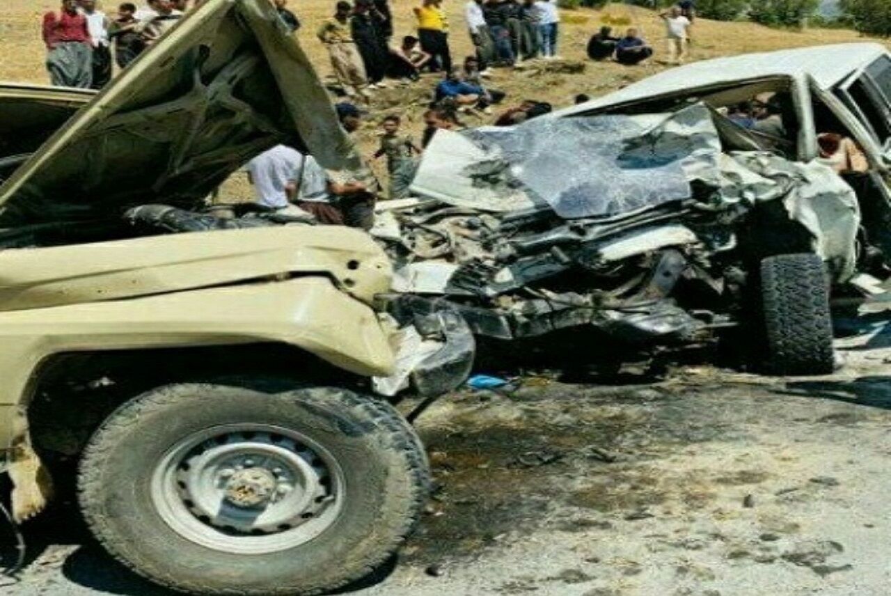 حادثه رانندگی در بانه ۲ کشته و ۳ زخمی برجای گذاشت