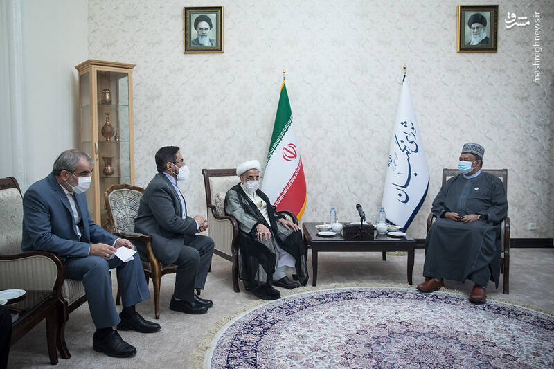 دیدار دبیرکل اوپک با آیت الله جنتی