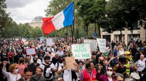 اعتراضات جلیقه زرد‌های فرانسه به «دیکتاتوری سلامت» ماکرون 