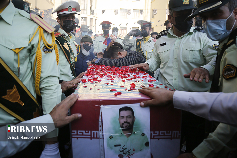 عکس/ داغ سنگین ماموری که هدف سارقان مسلح منزل قرار گرفت!