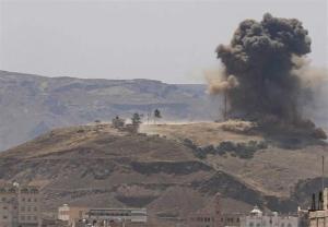 تداوم حملات هوایی جنگنده‌های سعودی به یمن