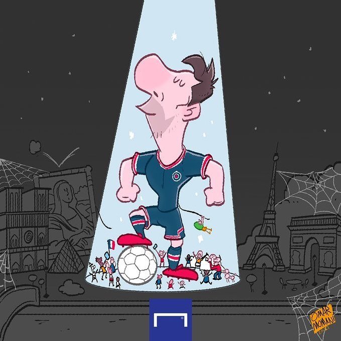 کاریکاتور/ پاریس با مسی جذاب شد!