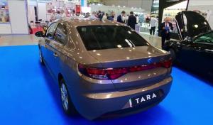 بررسی کیفیت و طراحی «تارا اتوماتیک» در نمایشگاه خودروی مسکو