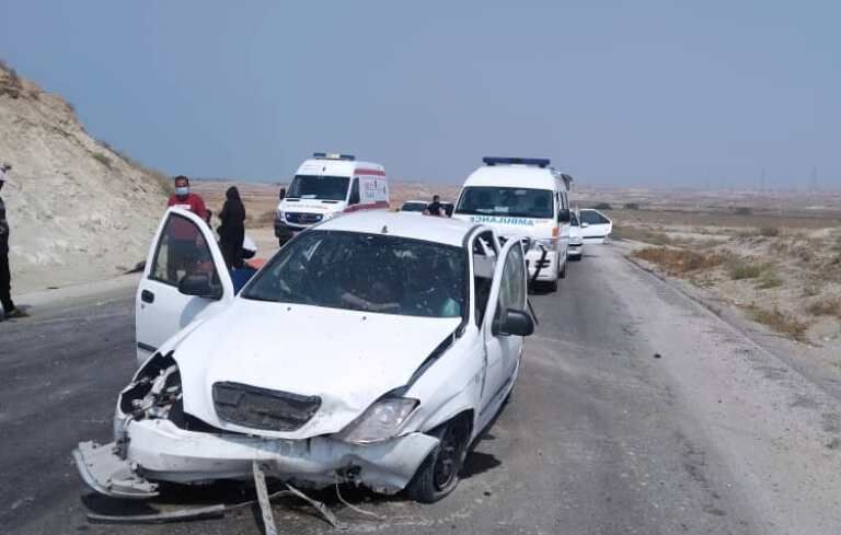 افزایش حوادث جادهای در محور گناوه-دیلم