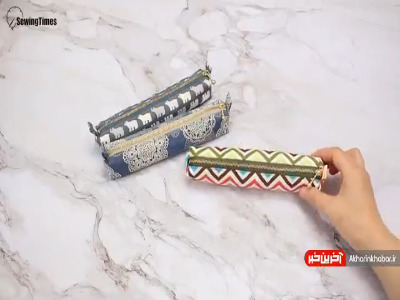 آموزش تهیه جامدادی زیبا