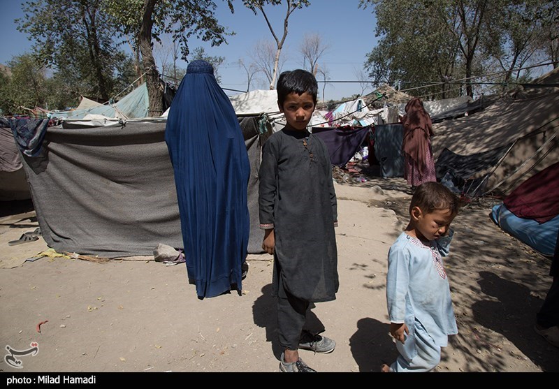 عکس/ کمپ پناهندگان پارک آزادی شمال شرق در افغانستان