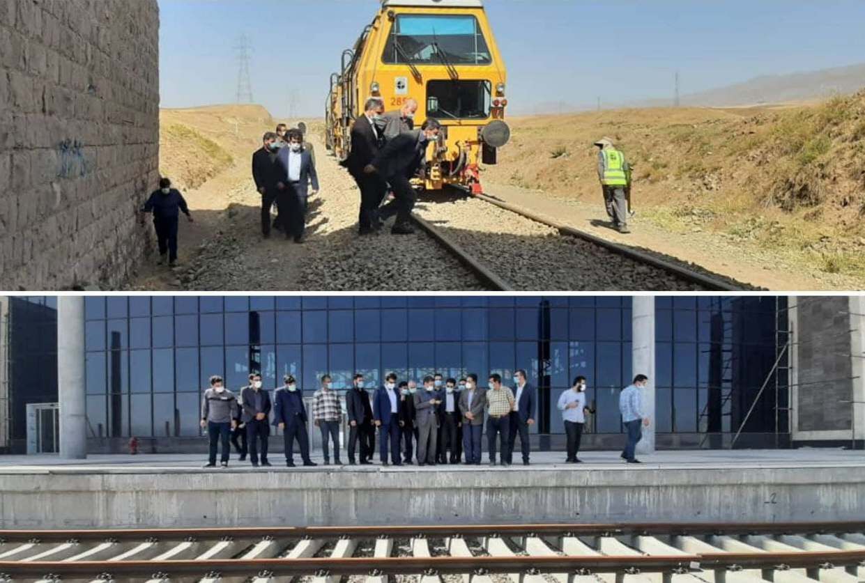 فتاح: بنیاد مستضعفان روسازی راه‌آهن اردبیل را در موعد مقرر تکمیل می‌کند