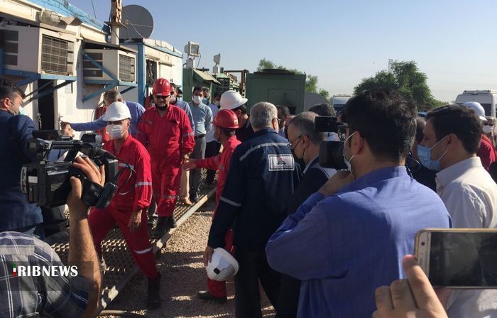 بازدید وزیر نفت از پروژه‌های نفتی خوزستان
