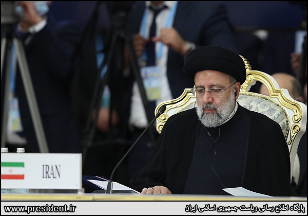 عکس/ حضور رئیسی دراجلاس سران سازمان همکاری شانگهای