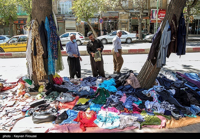 جمعه بازار «خیابان سیروس» سنندج