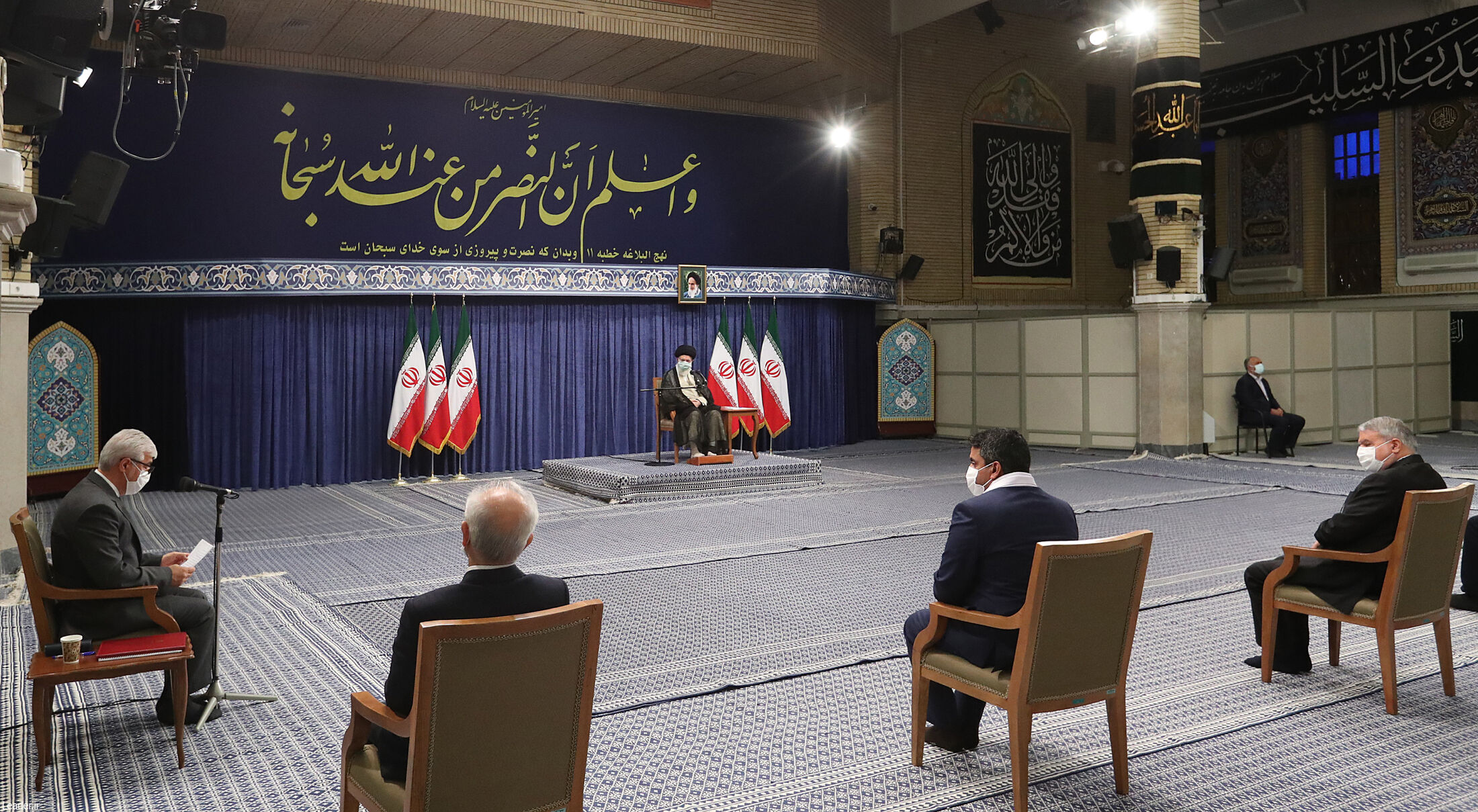 عکس/ دیدار قهرمانان المپیک و پارالمپیک با رهبر انقلاب