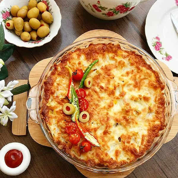 طرز تهيه گراتن مرغ خوشمزه و مخصوص مرحله به مرحله