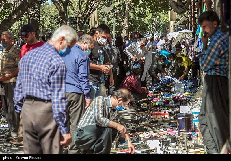 جمعه بازار «خیابان سیروس» سنندج