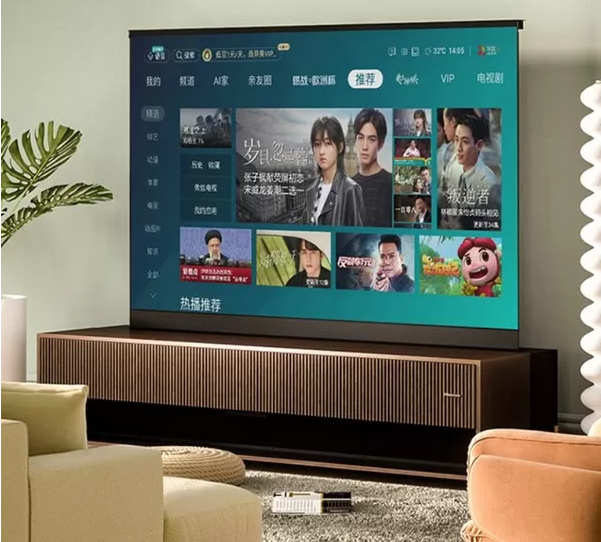 نخستین تلویزیون لیزری رول شدنی در جهان رونمایی شد