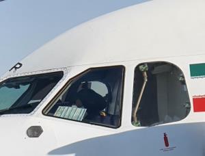 پرواز موفق تهران ـ یاسوج با خلبان بانوی ایرانی